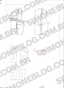 MOLDE DIGITALIZADO NO CLO3D Blog Simone Blog Costura E Modelagem