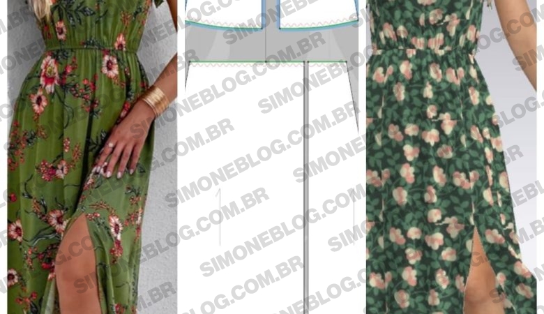 Aprenda a criar um molde de vestido de um ombro só Tutorial DIY