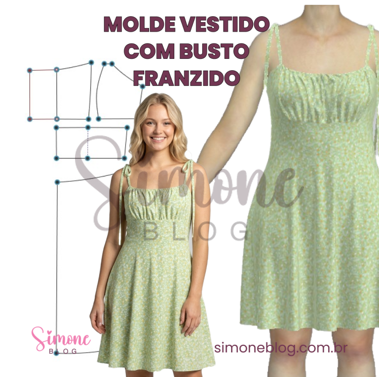 Molde Vestido Franzido no Busto: Guia Completo para Criar o Seu (2026)